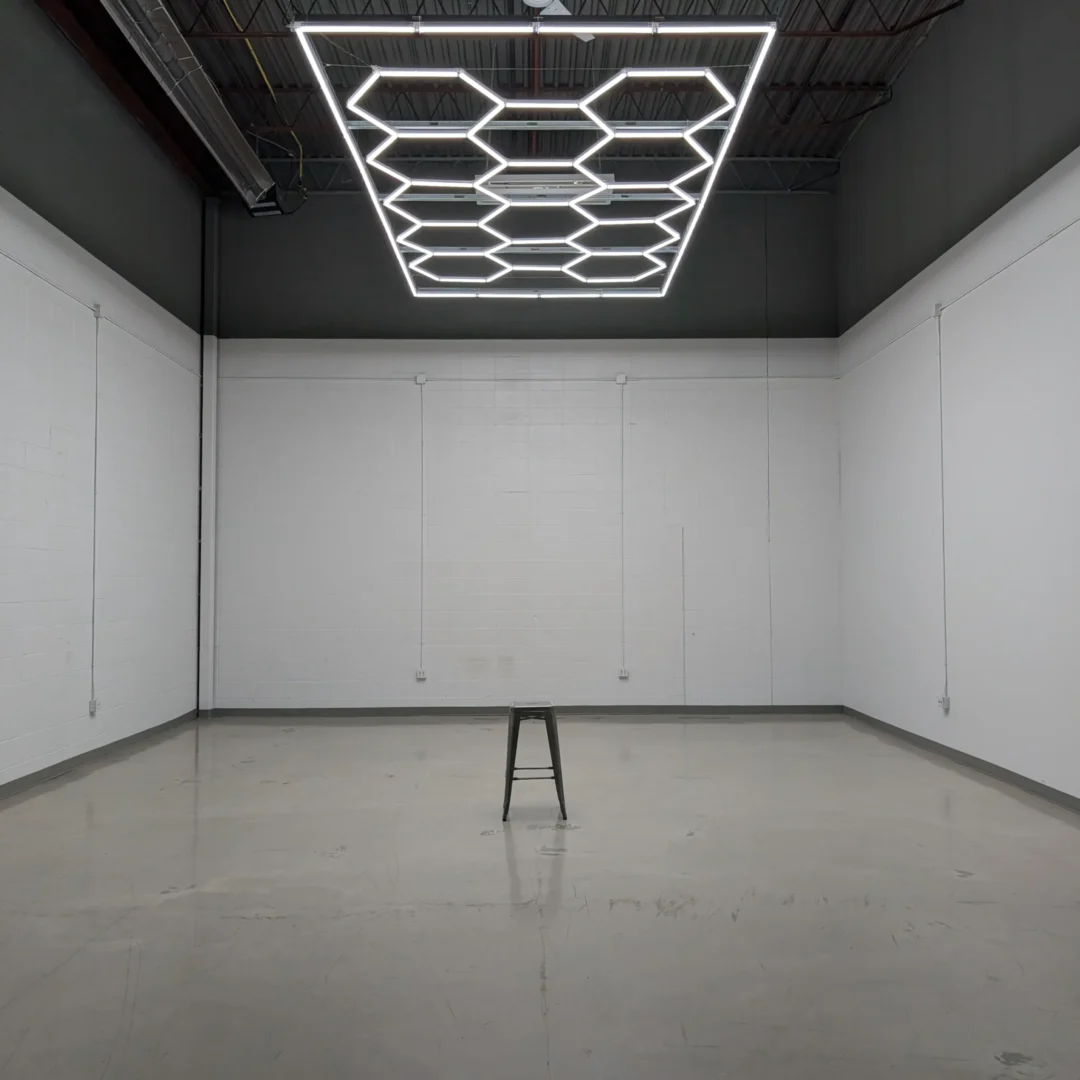 Edmonton led hex light photo studio
